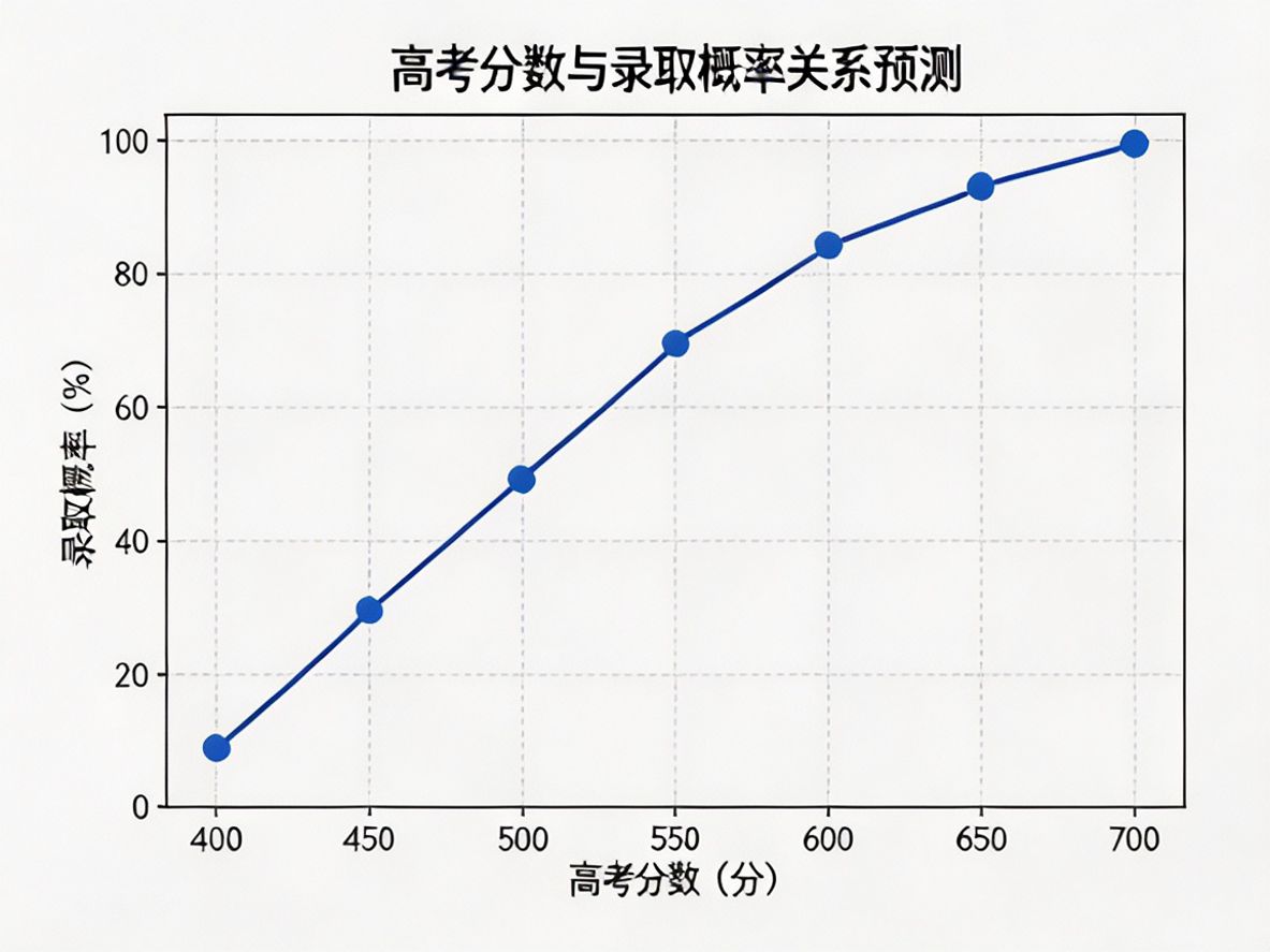 高考分数预测图表
