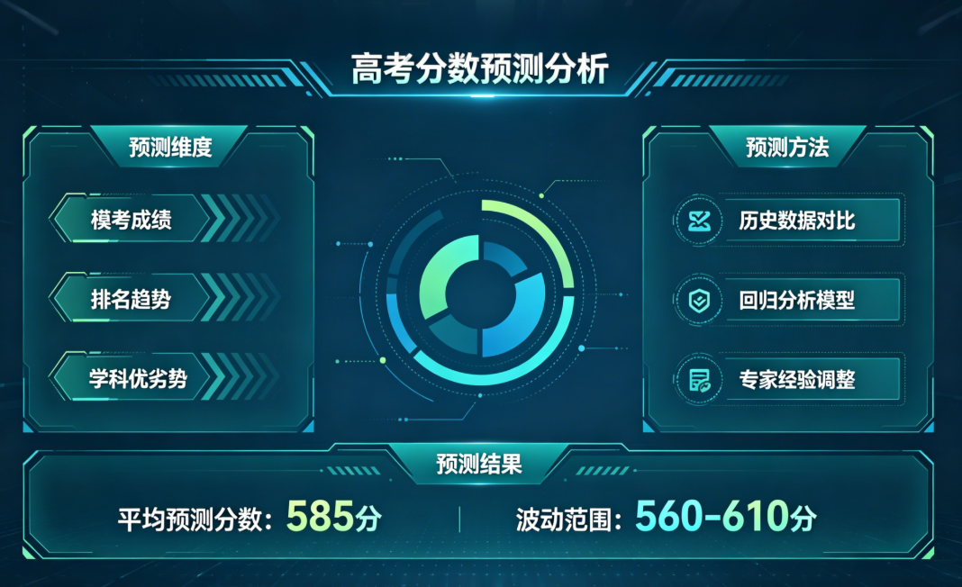 高考分数预测分析